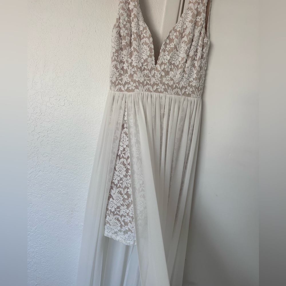 Small Lulus White Lace Dress